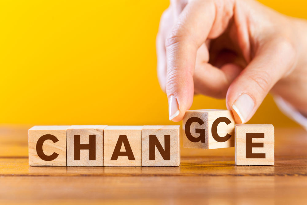 change it